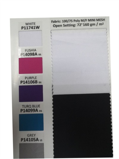 MS-MEGH    100/75 Poly MINI MESH   72'' 160gm/m2  馬來西亞 45度照